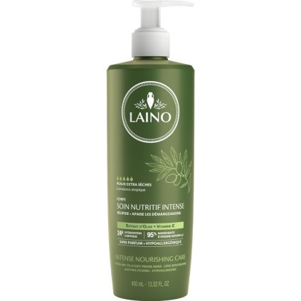 Laino Intenzivně vyživující tělové mléko - Oliva, 400ml