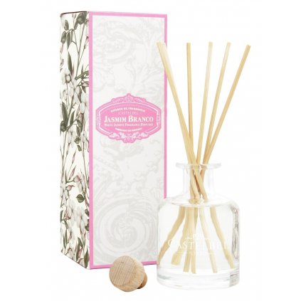 Bílý jasmín  Vonný difuzér, 100 ml