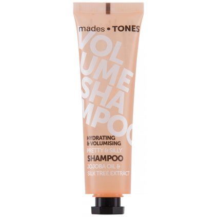 Mades Hydratační šampón pro větší objem - Jojoba & Silk Tree, 65ml