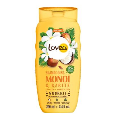 Šampón na suché a poškozené vlasy - Monoi, 250ml