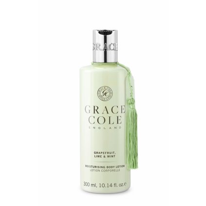 Grace Cole Hydratační tělové mléko - Grapefruit, limetka a máta, 300ml