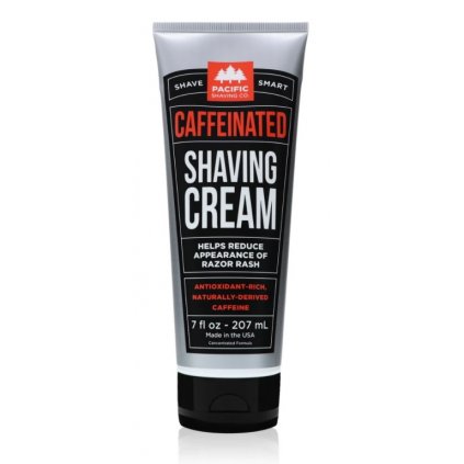 Pacific Shaving Pánský kofeinový krém na holení, 207ml  Pacific Shaving