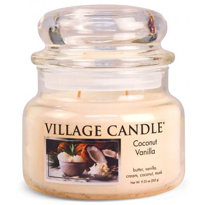 Vonná svíčka - Kokos a vanilka