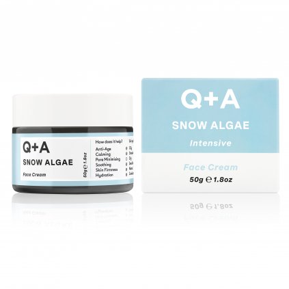 Q+A Intenzivní krém na obličej Snow Algae, 50g