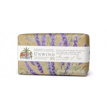 Peppermint & Levandule  Tuhé mýdlo, 200 g