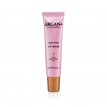 Argan+ Zklidňující balzám na rty s olejem z damašské růže, 15ml  Argan+