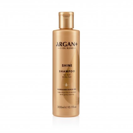 Argan+ Šampon pro lesk vlasů, 300ml  Argan+