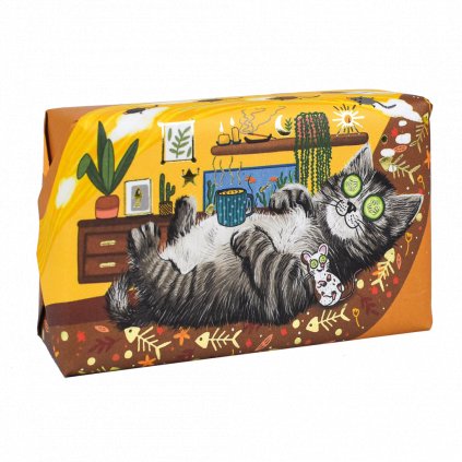 FM0009 WONDERFUL ANIMALS CAT 190G SOAP