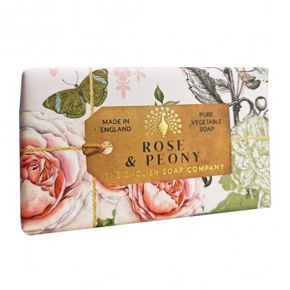 SS0009 Rose & Peony Anniversary Soap Bar