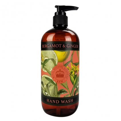 KGL0008 Kew Gardens 500ml Hand Wash Bergamot & Ginger