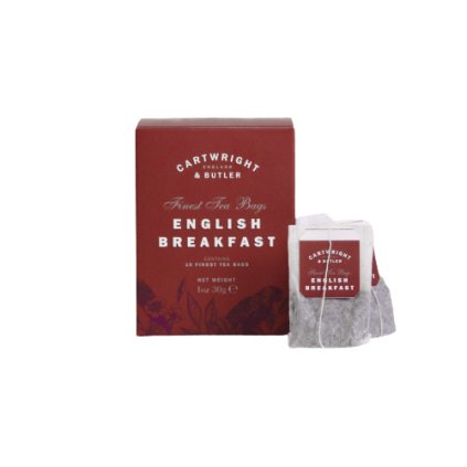 Cartwright & Butler Černý čaj English Breakfast (Červená edice), 10x3g