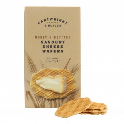 Sýrové oplatky s medovou hořčicí, 75g