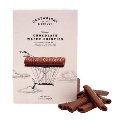 Chocolate Wafer Crispies Tyčinky v mléčné čokoládě s arašídovou náplní, 140 g