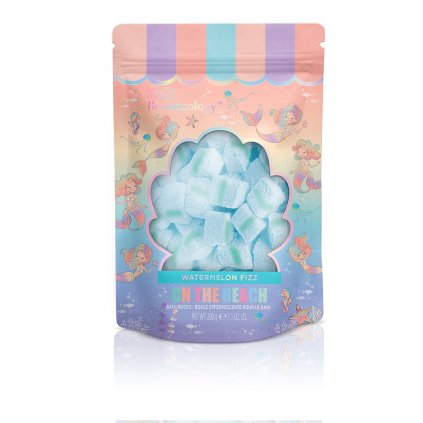 Unicorn Mořská panna  Šumivé kostičky do koupele, 200 g