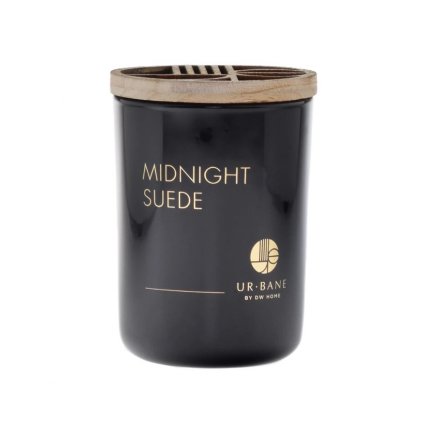 Vonná svíčka Midnight Suede - Tabák & Kůže, malá