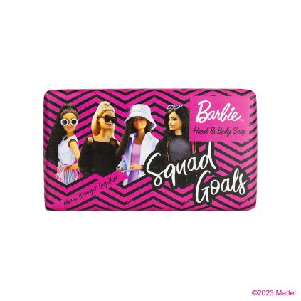 Tuhé mýdlo Barbie SQUAD GOALS - Jasmín & Kiwi, 190g
