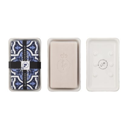 1 9139 CB Tile Collection Lavender & Chamomile 200g WSoap Dish 1 square