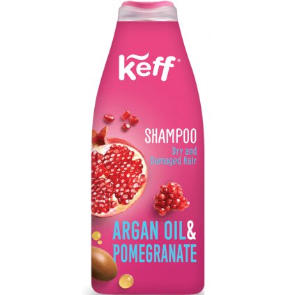 Argan Oil & Pomegranate  Šampon pro suché vlasy, 500 ml