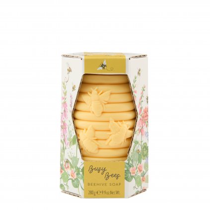 Busy Bees  Tuhé mýdlo ve tvaru včelího úlu, 280 g