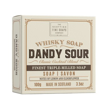 A00464 Whisky Dandy Sour Carton Soap 100g