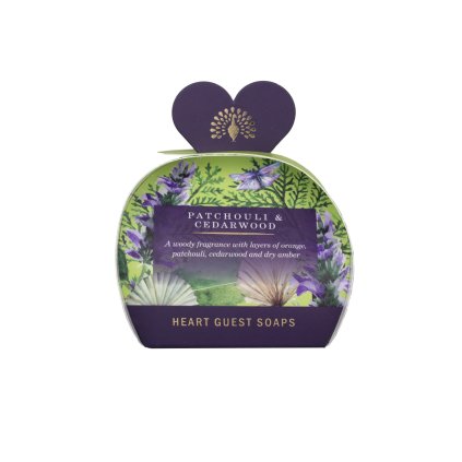 Patchouli & Cedarwood  Sada tuhých mýdel, 3×20 g