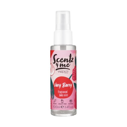 Scentz4Me - Very Berry Tělová mlha s vůní šťavnatého ovoce pro osvěžení pokožky, 100 ml