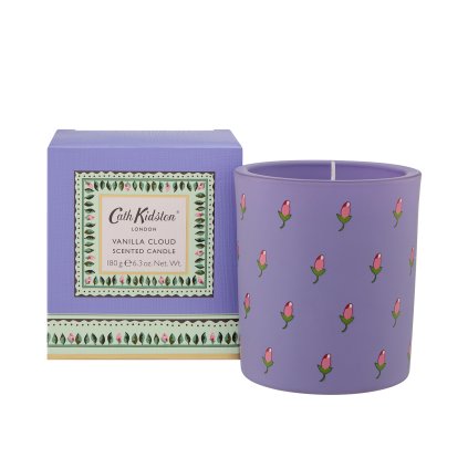 Cath Kidston Vanilla Cloud  Vonná svíčka, 180 g