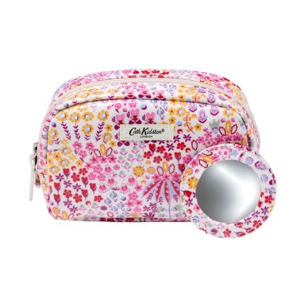 Cath Kidston Affinity  Kosmetická taštička se zrcátkem