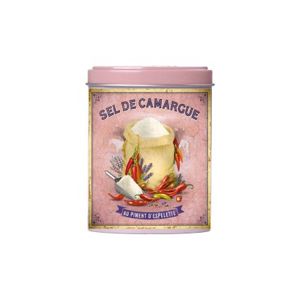 Sůl z Camargue  Sůl s papričkou Espelette, 120 g