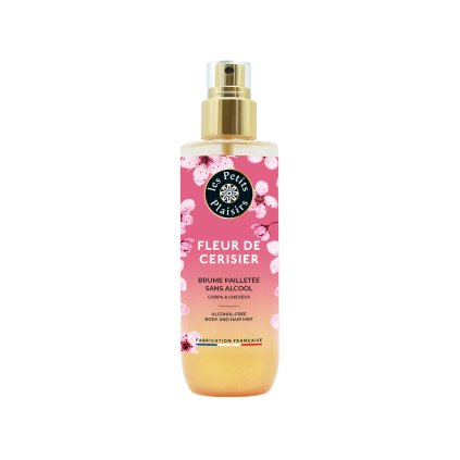 Fleur de Cerisier  Mlha se třpytkami na tělo a vlasy, 200 ml