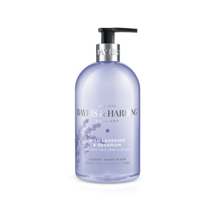 Levandule & Geranium  Tekuté mýdlo na ruce, 500 ml