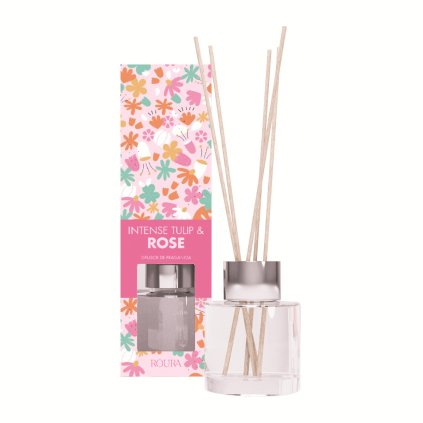 Intense Tulip & Rose  Vonný difuzér, 50 ml