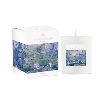 Lekníny  Vonná svíčka Claude Monet, 180 g