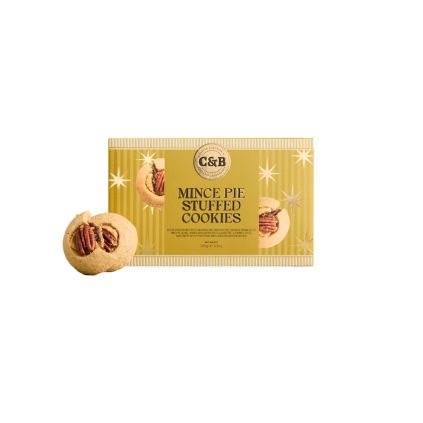Gold Christmas  Vánoční plněné sušenky Mice Pies, 150 g