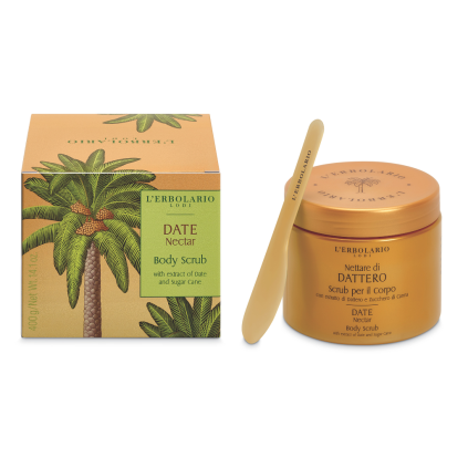 Date Nectar tělový peeling 400 g  Tělový peeling s datlovým extraktem a mandlovým olejem