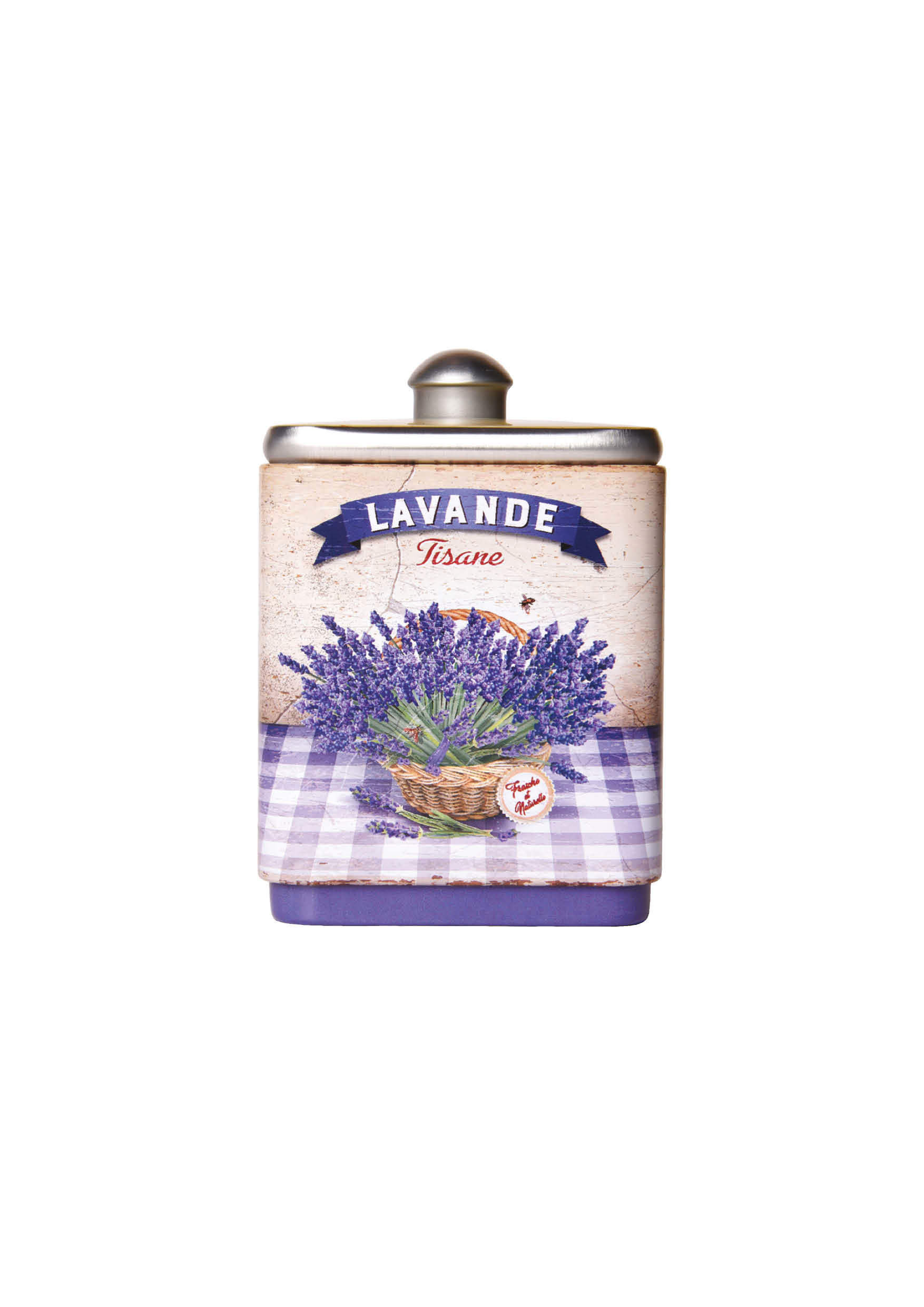 Levandule - Bylinkový čaj v plechovce 14,4g Esprit Provence