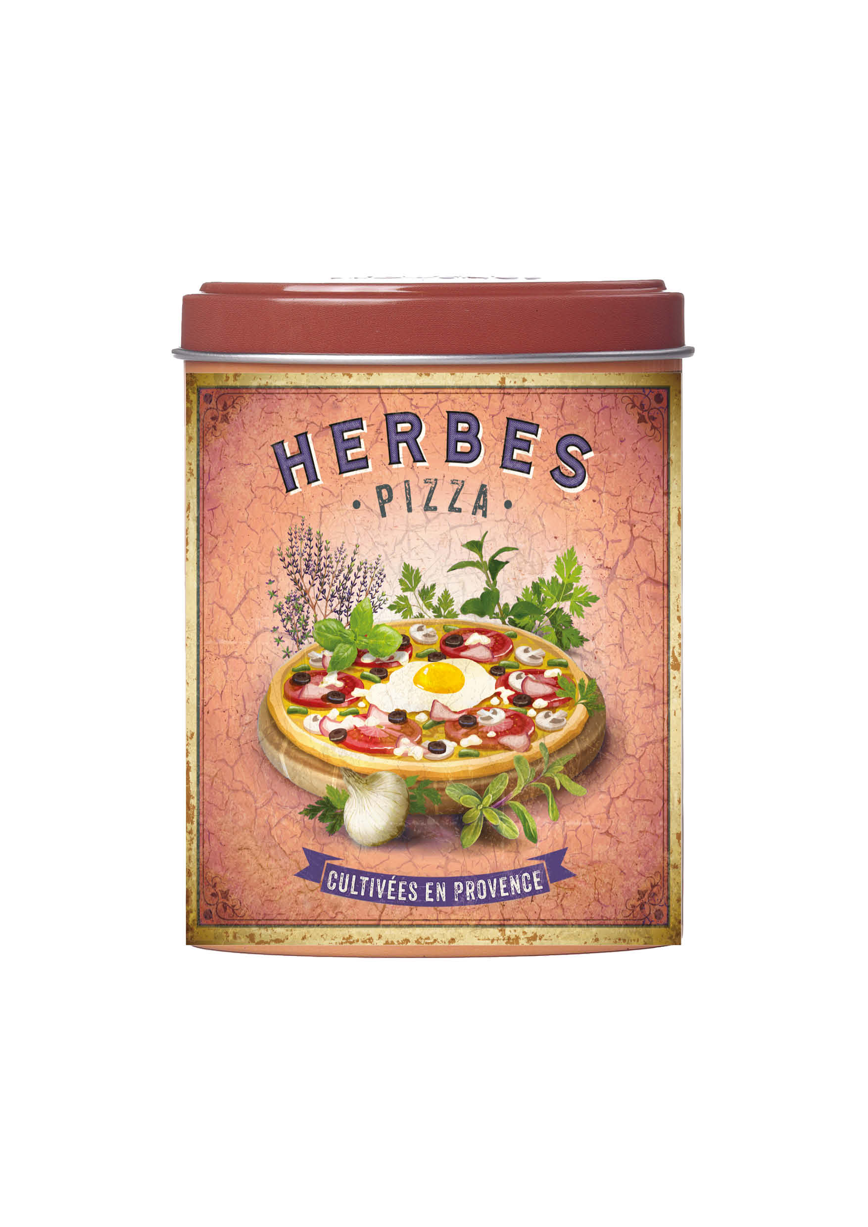 Směs na pizzu Sušené bylinky v plechovce