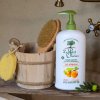 creme douche extra douce hydratante lait abricot produit