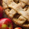 warm apple pie label art
