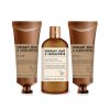 Bergamot, Hemp & Sandalwood - dárková sada péče o tělo, 3 ks