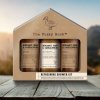 Bergamot, Hemp & Sandalwood - dárková sada péče o tělo, 3 ks