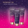 Moonlight Fig - sada krémů na ruce, 3 ks  praktické balení krémů na ruce se svěží vůní fíku a granátového jablka, 3x50 ml
