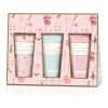 Royale Garden - sada krémů na ruce, 3 ks  romantická sada krémů na ruce s vůní růže, vlčího máku a vanilky, 3x50 ml
