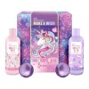 Unicorn - sada s péčí o tělo, 4 ks  dětská sada mycí a koupelové kosmetiky s vůní cukrovinek