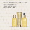 Sweet Mandarin & Grapefruit - dárková sada s péčí o tělo, 3 ks  dámská sada osvěžující tělové mlhy a tělových produktů v dárkovém balení