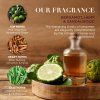 Bergamot, Hemp & Sandalwood - sada tělové péče, 3 ks  pánská dárková sada pro tělo, pleť i vlasy doplněná svěží vůní