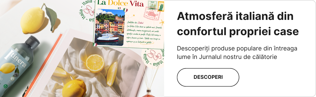 Atmosferă italiană din confortul propriei case