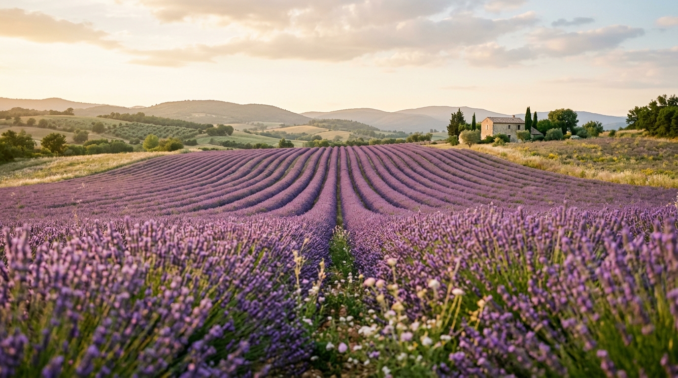 Câmp de lavandă în Provence