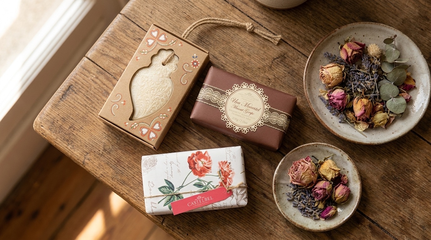 Meșteșuguri portugheze în săpun: Gourmet, Botanicals și Filigrana