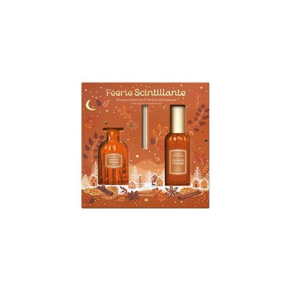 Set cadou de Crăciun Portocală & Scorțișoară, 2 buc.
